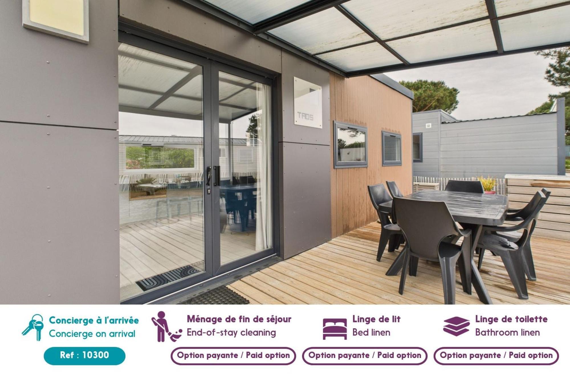 Joli Chalet Pour 6, Residence Avec Piscine La Parée Preneau 외부 사진